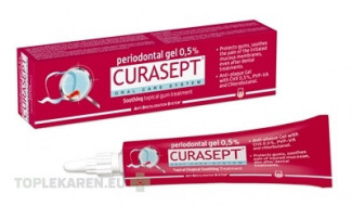 CURASEPT ADS SOOTHING 0,5% Parodontálny gél