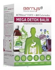 Barny's ACTIValoe FORTE+BIO Čučoriedka MEGA DETOX