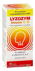 LYZOZYM IMUNO C D SO SELÉNOM A VITAMÍNMI E a K
