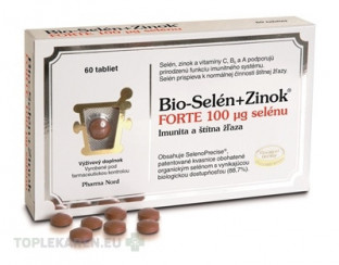Bio-SELEN+ZINOK FORTE 100 μg selénu