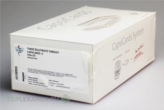 CapsiCards želatínové kapsule veľkosť 0 - FAGRON