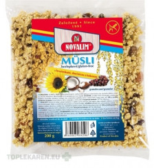 MüSLI BEZLEPKOVE GRANULOVANÉ