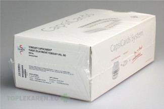 CapsiCards želatínové kapsule veľkosť 00 - FAGRON