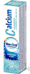 Revital Calcium+MAGNÉZIUM+VITAMÍNY C, B6, D3, K1