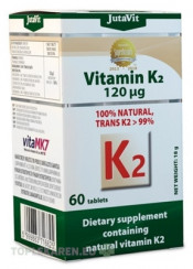 JutaVit Vitamín K2 prírodný 120 µg