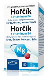 Biotter Horčík s vitamínom B6