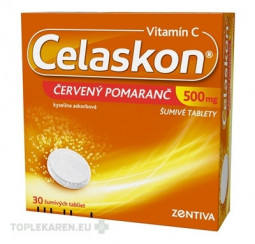 Celaskon 500 mg červený pomaranč