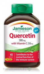 JAMIESON KVERCETÍN 500 MG S VITAMÍNOM C 250 MG