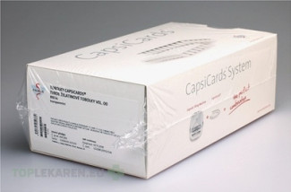 CapsiCards želatínové kapsule veľkosť 00 - FAGRON