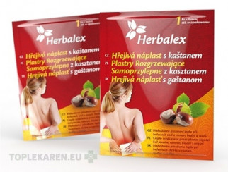 Herbalex Hrejivá náplasť s gaštanom