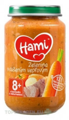 Hami príkrm Zelenina s duseným bravčovým