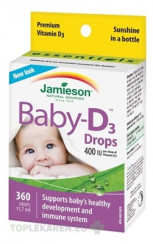 JAMIESON BABY-D3 VITAMÍN D3 400 IU KVAPKY