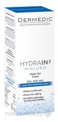 DERMEDIC HYDRAIN3 HIALURO OČNÝ KRÉM