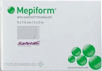Mepiform 5x7,5 cm