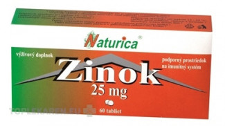 Naturica ZINOK 25 mg