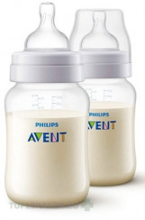 AVENT FĽAŠA PP Antikolik 260 ml Duo