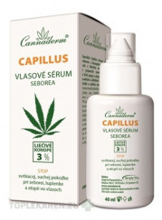 Cannaderm CAPILLUS vlasové sérum seborea