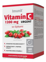 Vitamín C 1200 mg URGENT so šípkami - Imunit