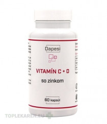 Dapesi VITAMÍN C + D so zinkom