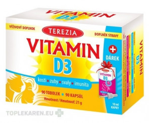 TEREZIA VITAMÍN D3 1000 IU