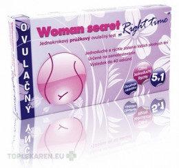 Woman secret RIGHT TIME ovulačný test