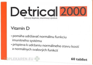 Detrical 2000 Vitamín D