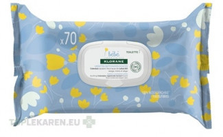 KLORANE BEBE LINGETTES NETTOYANTES DOUCES