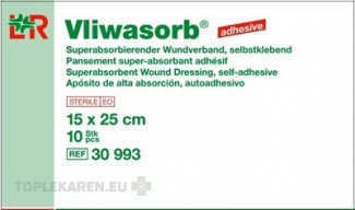VLIWASORB adhesive Krytie na rany 15x25 cm