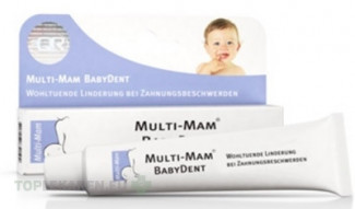 MULTI-MAM BABYDENT gél bioadhezívny