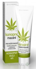 Konopné mazanie 10% konopného oleja