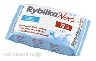 RYBILKA NEO S PANTENOLOM VLHČENÉ OBRÚSKY