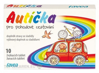 AUTÍČKA pre pohodlné cestovanie
