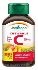 JAMIESON VITAMÍN C 500 mg tropické ovocie