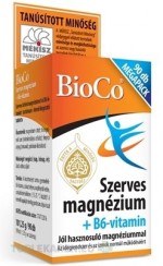 BioCo Organické Magnézium + vitamín B6  MEGAPACK