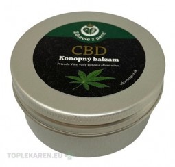 Zdravie z pece CBD Konopný balzam