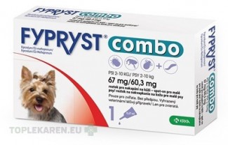 FYPRYST combo 67 mg/60,3 mg PSY 2-10 KG