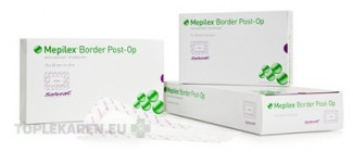 Mepilex Border Post-Op 10x25 cm