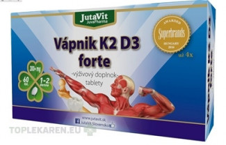 JutaVit Vápnik K2 D3 forte