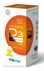 Biomin VITAMIN D3 JUNIOR 400 I.U.