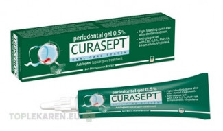 CURASEPT Astringent 350 0,5% Parodontálny gél