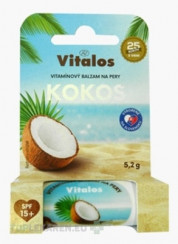 VITALOS Balzam na pery kokos SPF15