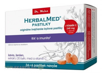 HERBALMED PASTILKY krk a imunita - Dr.Weiss