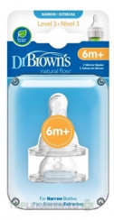 Dr.BROWN´S NÁHRADNÉ CUMLÍKY OPTIONS+ LEVEL 3