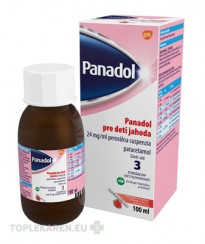 PANADOL PRE DETI JAHODA 24 mg/ml