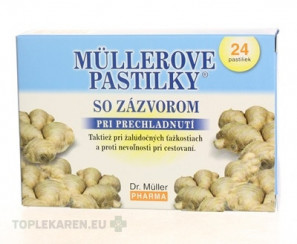 MÜLLEROVE PASTILKY SO ZÁZVOROM