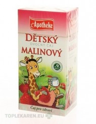 APOTHEKE DETSKÝ OVOCNÝ ČAJ MALINOVÝ