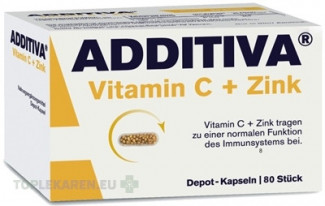 ADDITIVA Vitamín C+ Zinok