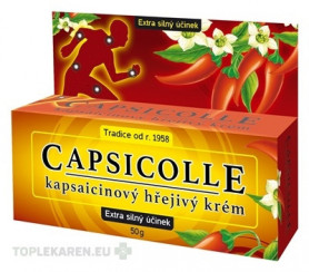 CAPSICOLLE kapsaicínový krém