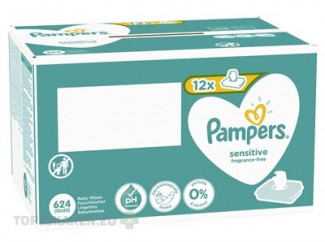 PAMPERS Baby Wipes Sensitive Box