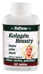 MedPharma Kolagén Beauty – biotín, selén, zinok